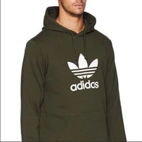 Mens Hoodies Adidas Originals Sport Luxe Fleece Hoodie Adidas